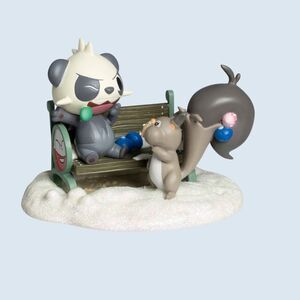 Pokémon Center Snowy Snooze Holiday Pokemon Village Figure - NEW